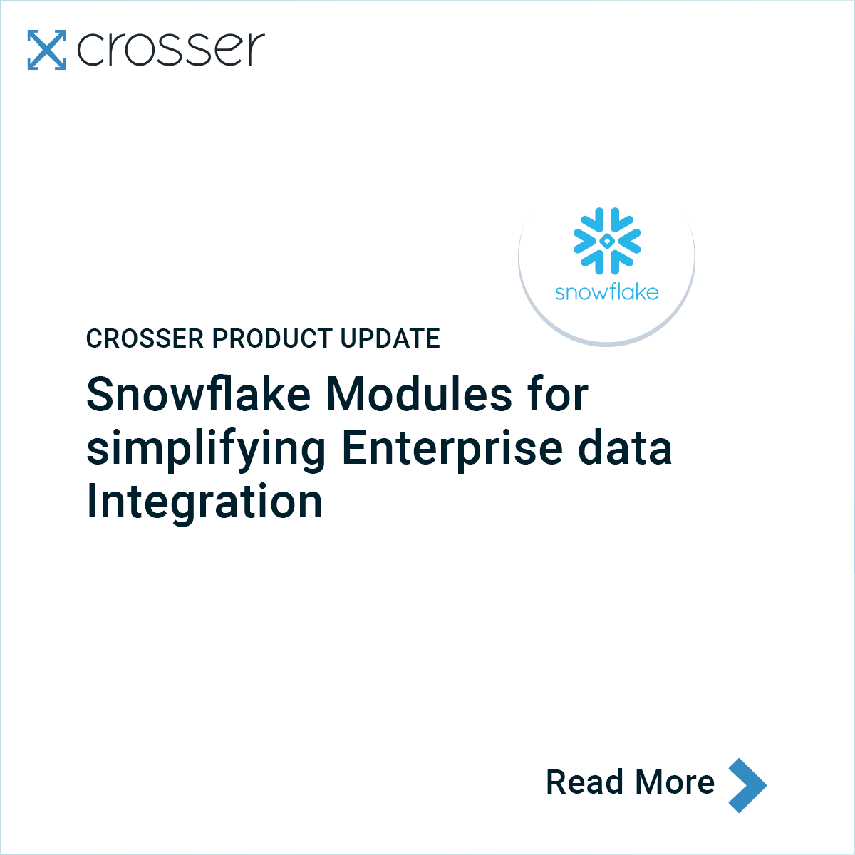 Snowflake Modules Crosser Product Update